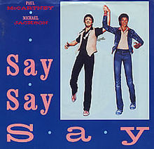 Paul McCartney and Michael Jackson – Say Say Say